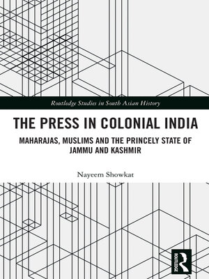 cover image of The Press in Colonial India